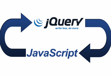 jQuery and JavaScript logo.