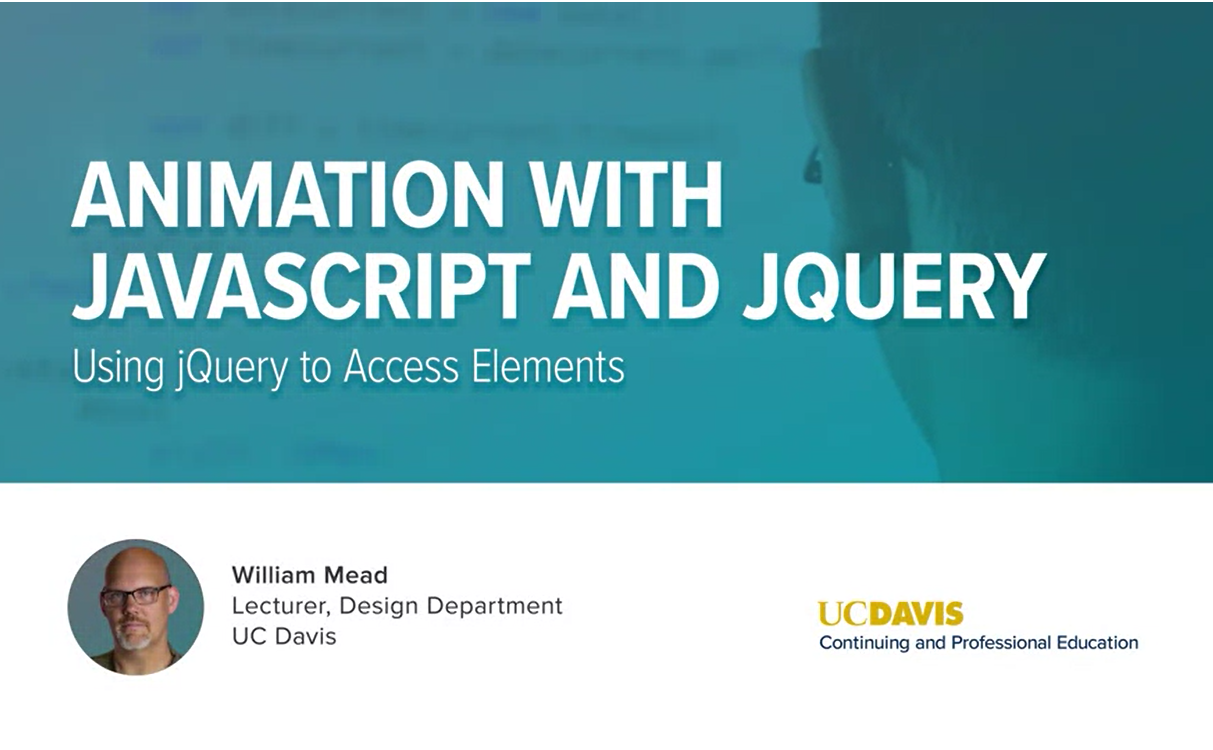 1.05 Using jQuery to Access Elements.