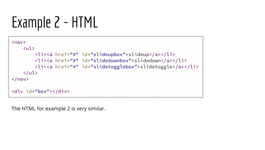 Example, Example 2 - HTML.