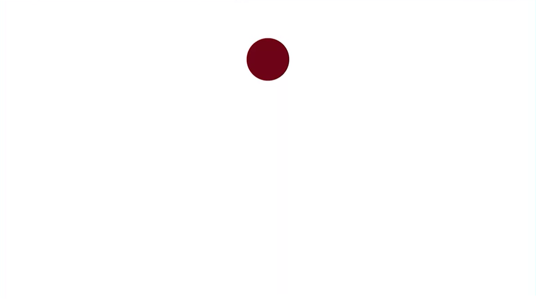 Smallish red dot.