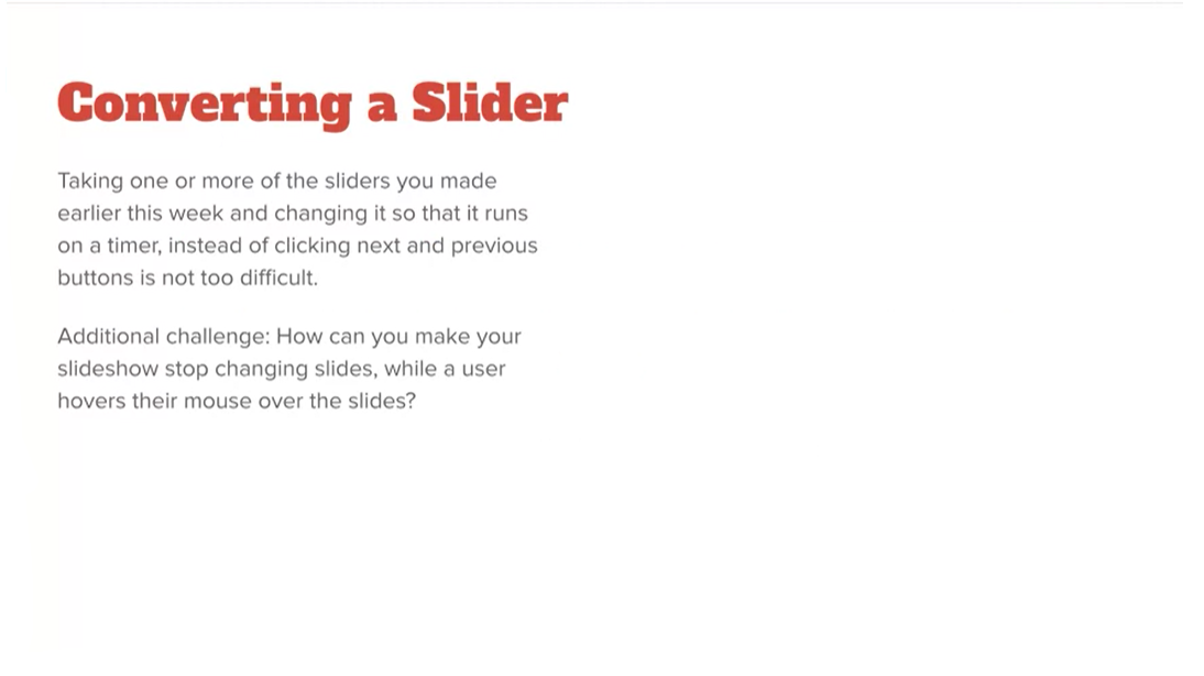 Converting a Slider.